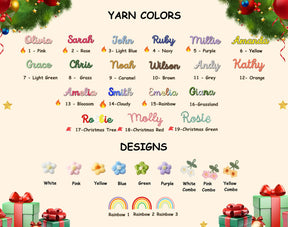 Personalized Christmas Cotton Basket