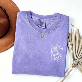 Custom Horse Equestrian Name T-Shirt