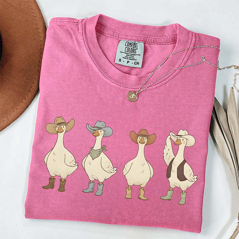 Western Goose Cowboy T-Shirt