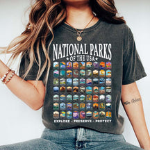 National Parks US Outdoor Lover T-Shirt