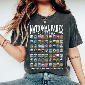 National Parks US Outdoor Lover T-Shirt