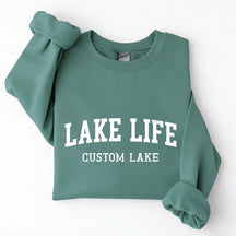 Personalized Lake Life Vacation Sweatshirt