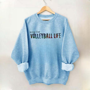 Cool Volleyball Player Sweatshirt