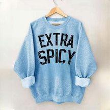 Extra Spicy Book Lover Funny Sweatshirt
