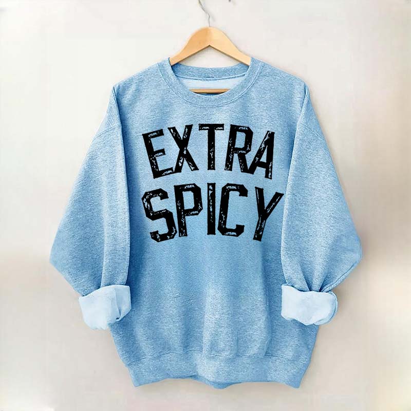 Extra Spicy Book Lover Funny Sweatshirt