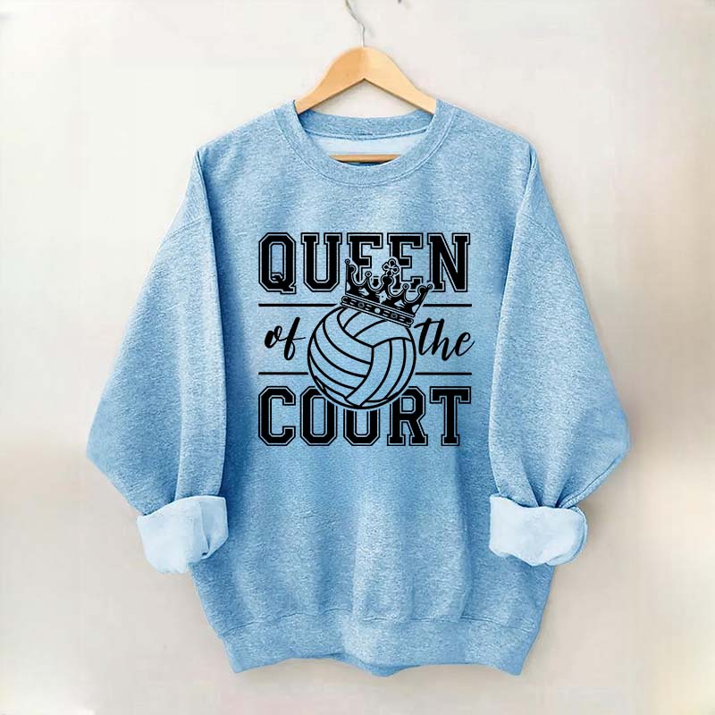 Volleyball Queen of the Court Sweatshirt