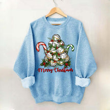 Volleyball Christmas Merry Xmas Sweatshirt