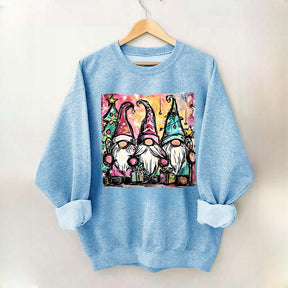 Christmas Gnome Art Sweatshirt