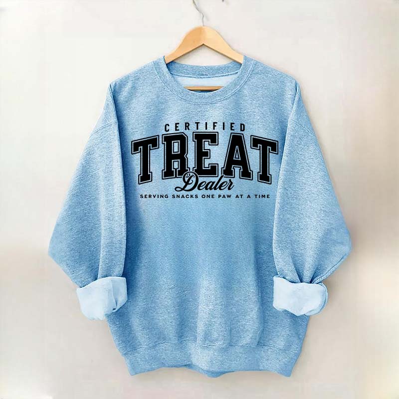 Certified Treat Dealer Pet Lovers Sweatshirt