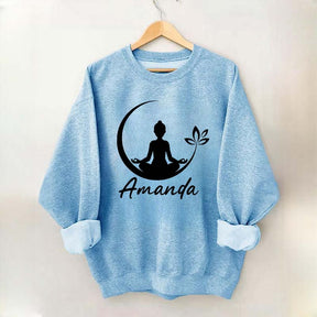 Personalized Yoga Name Sweatshirt