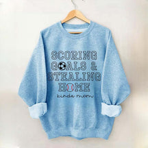 Soccer And Baseball Mama Sweatshirt