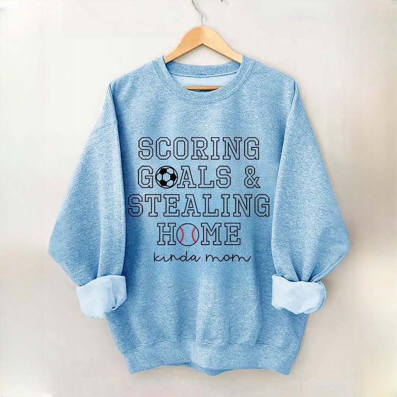Soccer And Baseball Mama Sweatshirt