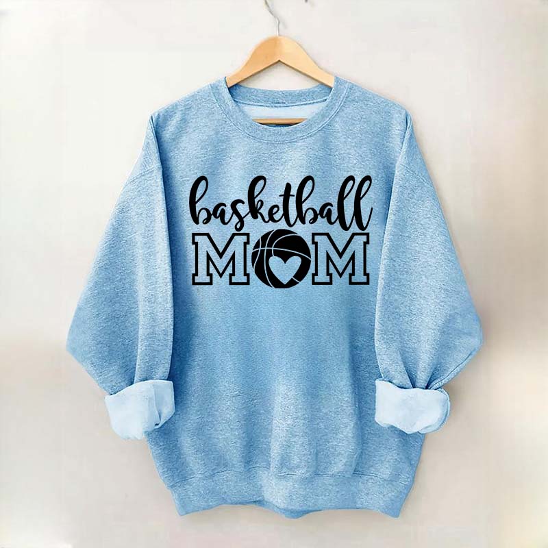 Basketball New Mom Sweatshirt
