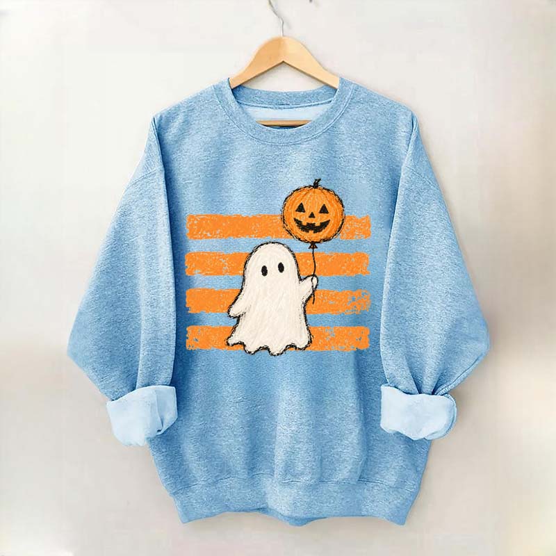 Horror Ghost Halloween Sweatshirt