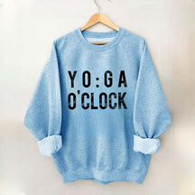 Yoga O'clock Funny Sweatshirt
