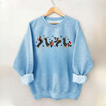Dachshund Mom Christmas Sweatshirt