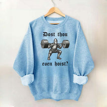 Medieval Gym Funny Knight Weightlifting Sweatshirt