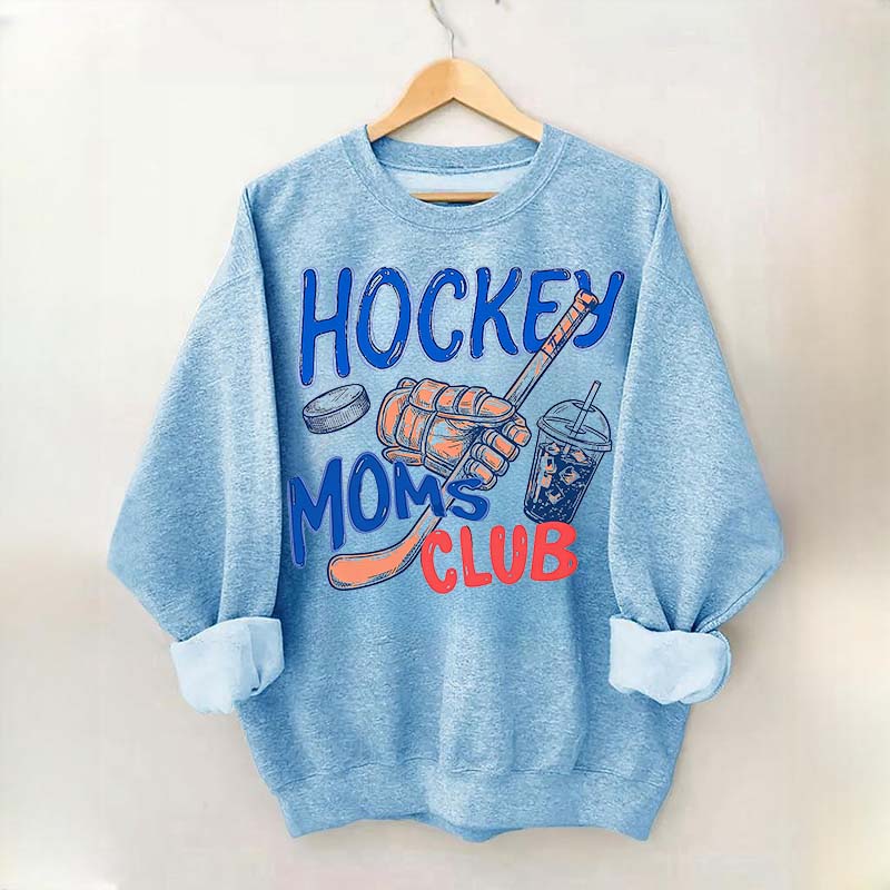 Funny Hockey Mom Club Sweatshirt