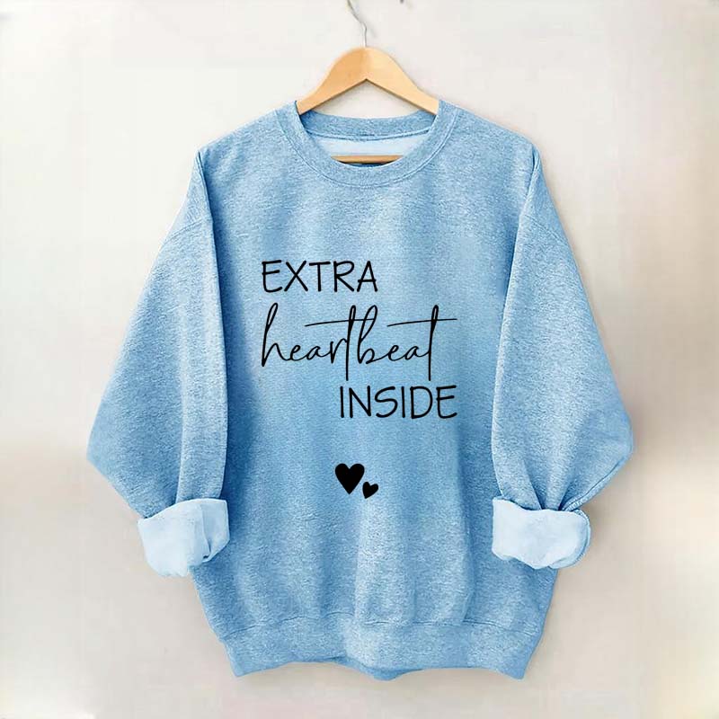 Extra Heartbeat Inside Sweatshirt