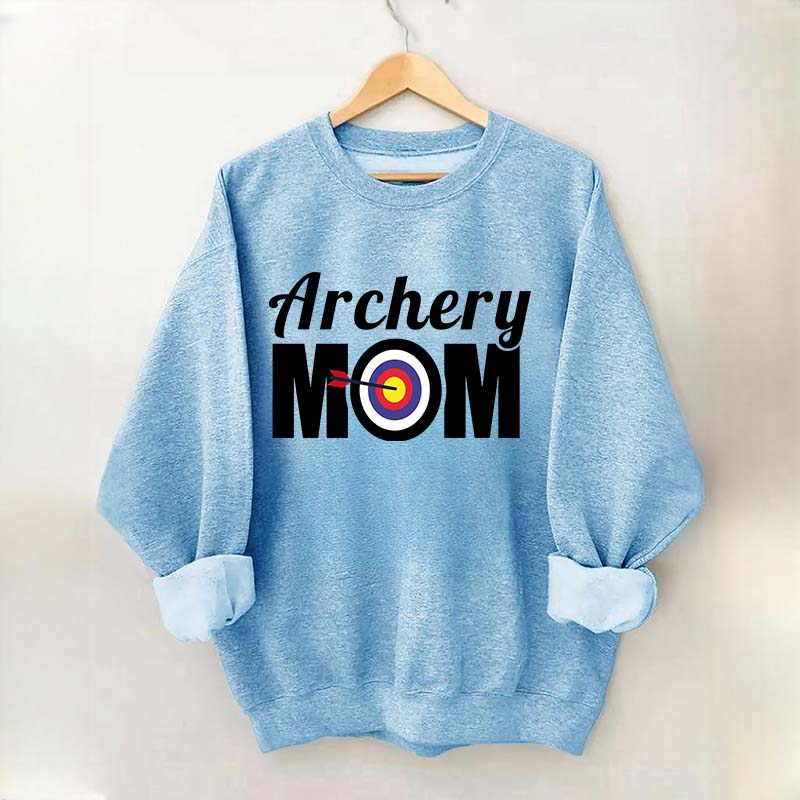 Archery Mom Bow and Arrow Sweatshirt