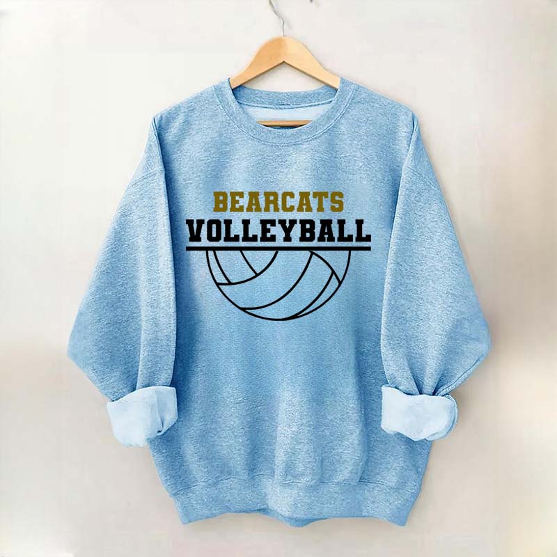 Custom Your Text Volleyball Sweatshirt