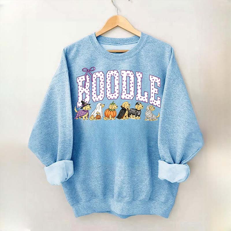 Halloween Goldendoodle Cute Dogs Sweatshirt