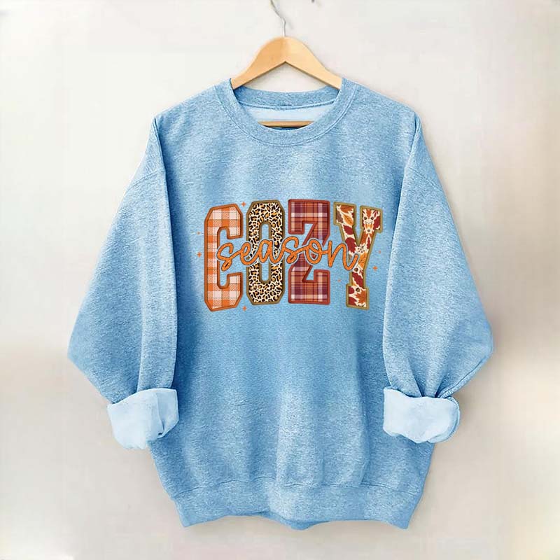 Retro Get Cozy Season Sweatshirt