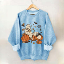 Ghost Reading Fantasy Book Sweatshirt