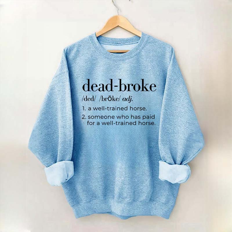 Women's Horse Horseback Riding Sweatshirt
