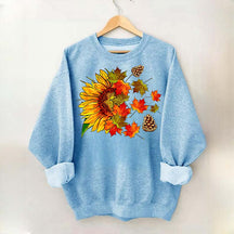 Autumn Sunflower Sweatshirt