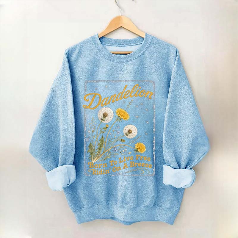 Comfort Colors Dandelion Country Music Sweatshirt