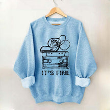 Retro Cassette Tape 90s Music Sweatshirt