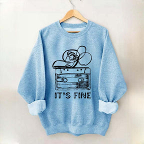 Retro Cassette Tape 90s Music Sweatshirt