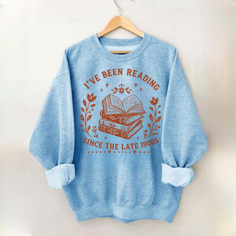 Reading Floral Book Club Reader Sweatshirt