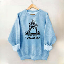 Custom Football Player Game Day Sweatshirt
