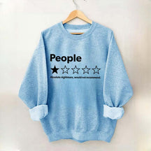 People One Star Review Sweatshirt