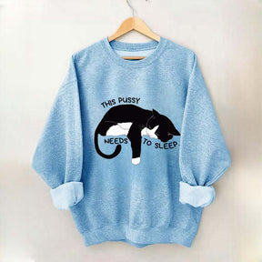 This Cat Needs To Sleep Sweatshirt