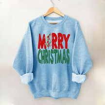 Womens Merry Christmas Sweatshirt
