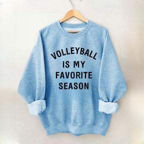 Minimalist Volleyball Is My Favorite Season Sweatshirt