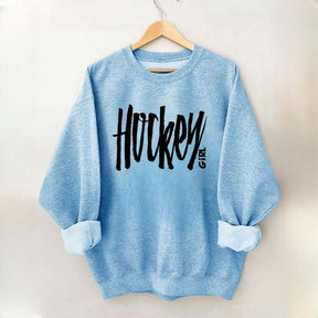 Hockey Girl Cute Sweatshirt