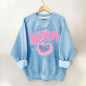Book Worm Trendy Reading Sweatshirt