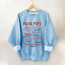 Comfort Colors Pasta Pups Dog Sweatshirt