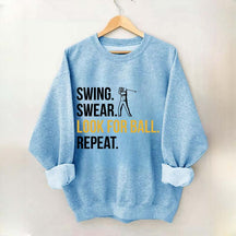 Swing Swear Look For Ball Repeat Sweatshirt