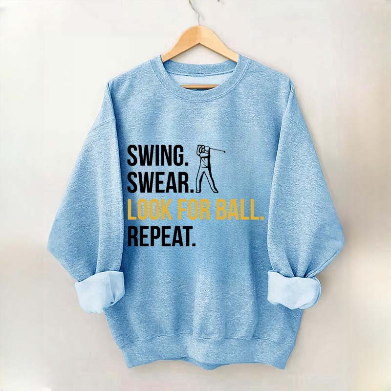 Swing Swear Look For Ball Repeat Sweatshirt