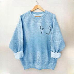 Custom Pet Portrait Sweatshirt