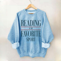 Reading Is my Favorite Sport Sweatshirt