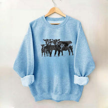 Cute Cow Western Country Love Sweatshirt