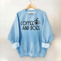Coffee and Dogs Sweatshirt