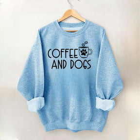 Coffee and Dogs Sweatshirt