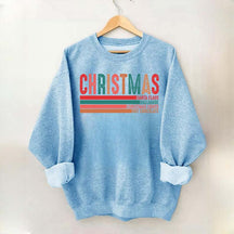 Retro Christmas Santa Clause Xmas Light Sweatshirt
